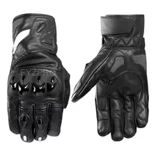 Guantes Para Moto 100% Cuero, Semi Largos, Deportivos. 