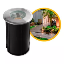 Mini Balizador Led Externo 3w Embutir Escada ( 24h) Cor Da Cúpula Alumínio Cor Da Estrutura Preto