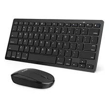 Omoton Combo Teclado Y Mouse Bluetooth, Mouse Con Teclado 4,