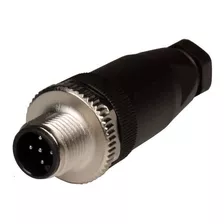 Conector M12, 5 Pines, Ip67, Recto, Armable Macho