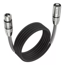 Xlr Cable 6ft Micrófono Xlr Macho Hembra De Alta Resis...