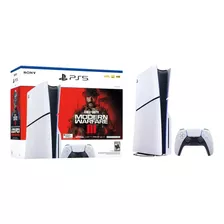 Sony Playstation 5 Slim 1tb Call Of Duty: Modern Warfare Iii Bundle Color Blanco