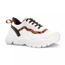 Tenis Feminino Para Academia Sneaker Chunky Flatform