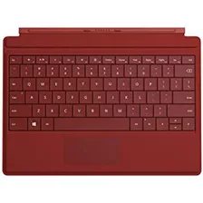 Funda Con Teclado Microsoft Surface 3, Roja (a7z-00005)