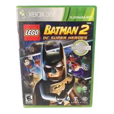 Lego Batman 2 Dc Super Herói Xbox 360 Mídia Física Original