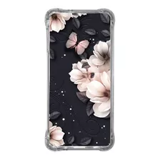 Capa Capinha Personalizada De Celular Floral Butterfly Fl95