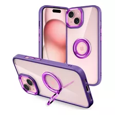 Lontect Funda Para Phone 15 Plus Con Soporte De Anillo A P