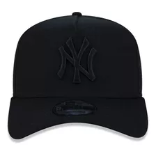 Boné New Era New York Yankees Aba Curva Ajustável Cinza