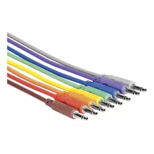 Cable Eurorack Hosa 3.5mm Modular Patch Cable-8 Pack - 30cm
