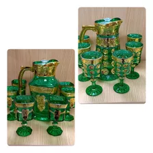 Juego De Jarra Y Copas Árabe Set X7 Piezas 