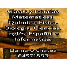 Clases Y Tutorías A Domicilio 