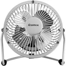 Comix Mini Personal Desktop Fan, 4 , Diseño De Metal, Opera