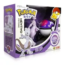 Pokémon Mewtwo Entra Dentro De Pokebola Tamanho Real Caixa