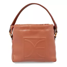 Bolsa Crossbody Cloe Para Mujer Con Jaretas Color Coral