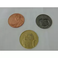 Coleção C/ 3 Moedas De Metal Antigas - Stars Wars