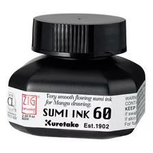 Kuretake Zig Cartoonist Tinta Sumi Ink 60 (60 Ml)