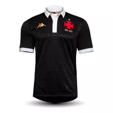 Camisa Vasco Da Gama Third 23/24 Polo Preta