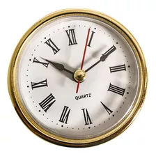 Relógio Redondo Inserção Substituição 65mm Com Anel