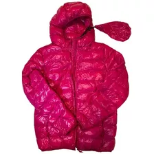 Campera Ultraliviana Tipo Uniqlo Fucsia. Envío Gratis.