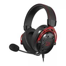 Headset Gamer Redragon Diomedes H388 7.1 Preto Usb+3.5mm Luz N/a