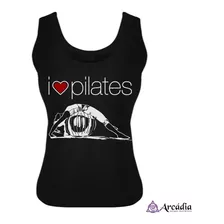 Regata Preta Feminina - I Love Pilates