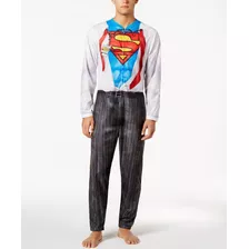 Halloween Union Suit Superman Disfraz Pijama Importado