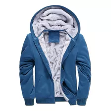 Sudadera Polar Con Capucha De Invierno Para Hombre, Chaqueta