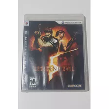 Jogo De Ps3 Resident Evil 5 Semi-novo Completo De Coleção 