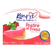 Postre De Fresa Sin Azúcar Konfyt 11g