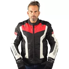 Campera Moto Fourstroke Warrior Wp Con Proteccion Marelli ®