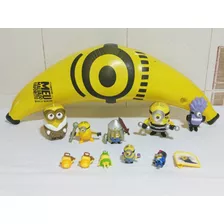 Minions Lote 12 Itens Meu Malvado Favorito Banana Inflável