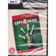Left 4 Dead - Edición Juego Del Año - Pc.
