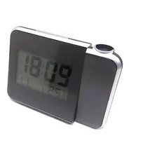 Relógio Digital Mesa Projetor Alarme Termômetro Calendário