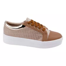 Fratello Tenis Casual Color Nude Para Mujer 0135