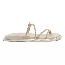 Papete Feminina Klode Birken Feminino Brilho Prata Original