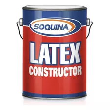 Latex Constructor Soquina Antihongos Galón Blanco Pintura