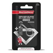 Mini Pendrive 64gb Usb 3.0 Masterdrive Diamante Original