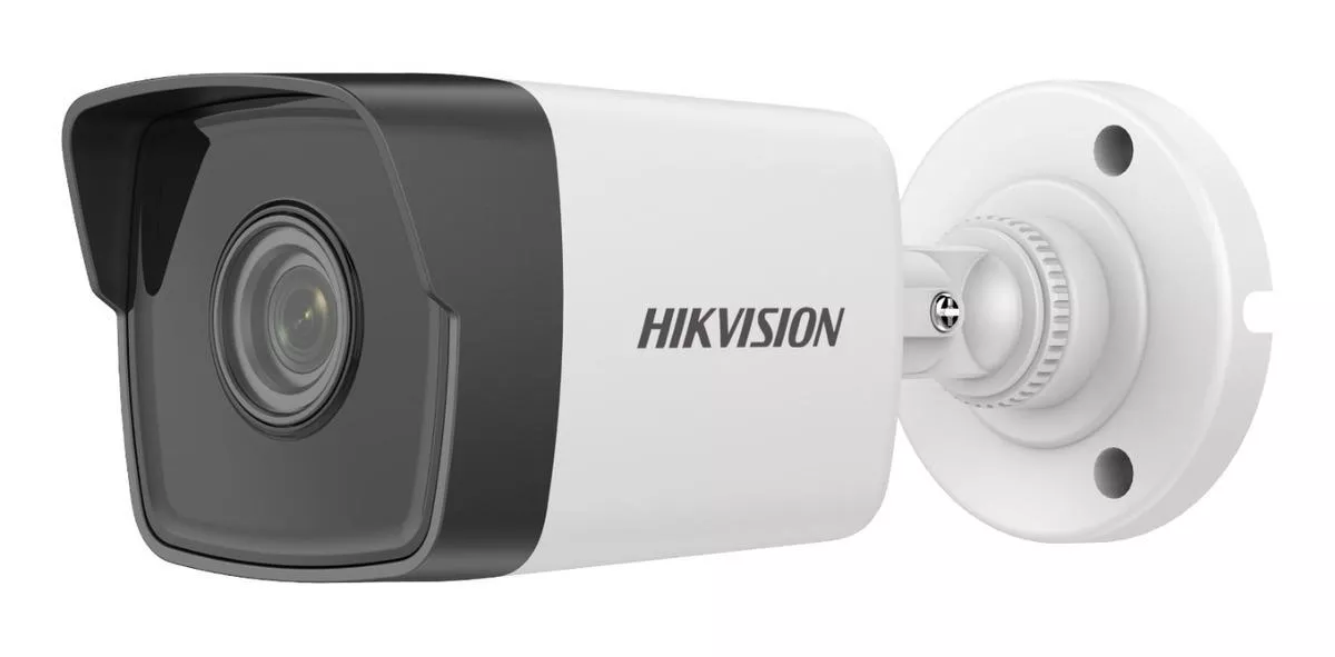 Câmera De Segurança Hikvision Ds-2cd1023g0e-i (2.8mm) Com Resolução De 2mp Visão Nocturna Incluída Branca