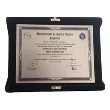 Placa De Homenagem - Certificado