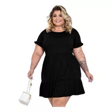 Vestido Senhora Tradicional Plus Size Para Ir A Igreja