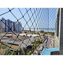 Apartamento Vista Ao Mar, 2 Dormitórios, Suíte, Sacada, Mobília, R$ 400 Mil, Em Praia Grande (ap1177).