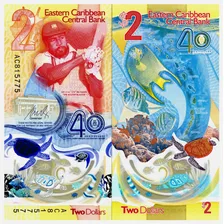 Estados Del Caribe Oriental - 2 Dólares - Año 2023