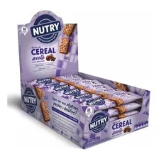 Barra De Cereal Nutry 1cx/ 24 Un Sabor Avelã Com Chocolate