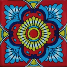 Azulejo Talavera 5x5 Cm