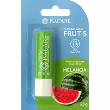 Protetor Labial Melancia Fps 15 Com Cor Frutis Isacare 3,5g