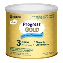 Lechefórmula En Polvo Aspen Progress Alula Gold 3 De 250g