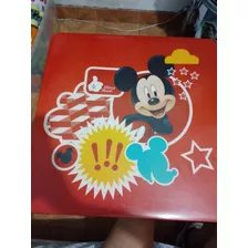 Juego De Mesa De Mickey + 2 Sillas 