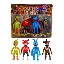 Kit 4 Bonecos Animatronics Five Nights At Freddy's Oferta