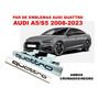 Emblema Quattro/parrilla Audi A5/s5 2008-2023 Crom/rojo