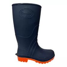 Botas De Lluvia Pvc Duramil Trueno Edición Especial Marino